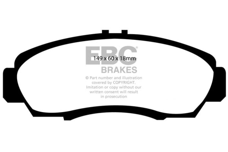 EBC Brakes Bluestuff Street and Track Day Brake Pads