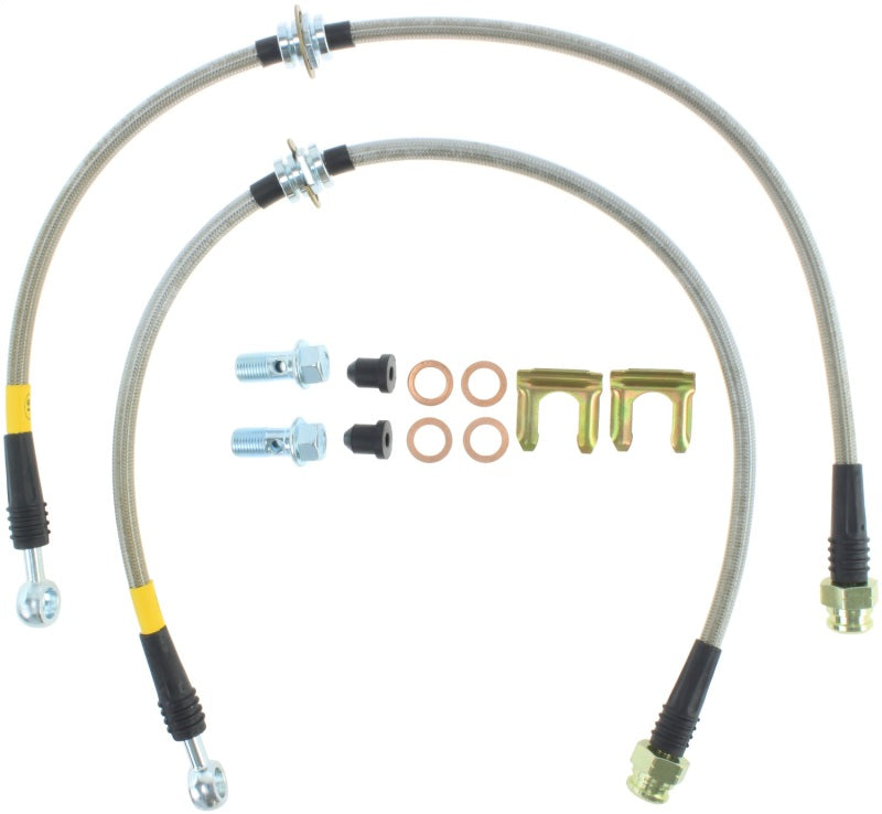 
                      
                        StopTech 93-01 Impreza Stainless Steel Front Brake Lines
                      
                    