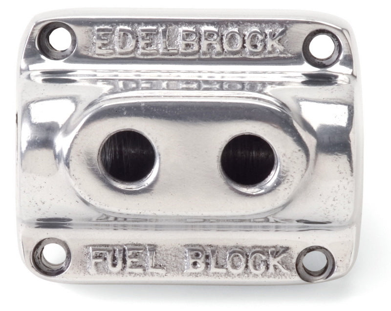 
                      
                        Edelbrock Polished Fuel Block Dual Carb
                      
                    