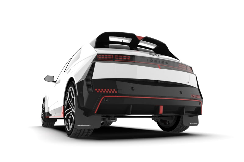 
                      
                        Rally Armor 2025 Hyundai Ioniq 5 N Schwarzer Schmutzfänger mit rotem Logo
                      
                    