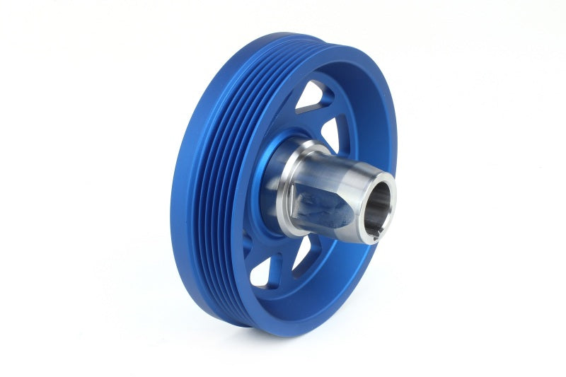 
                      
                        PERRIN 19-21 Subaru WRX / 16-18 Forester Leichte Kurbelwellenscheibe (FA/FB-Motoren mit großer Nabe) – Blau
                      
                    
