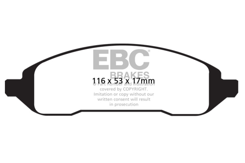 
                      
                        EBC 04-07 Ford Freestar 3.9 Greenstuff Rear Brake Pads
                      
                    