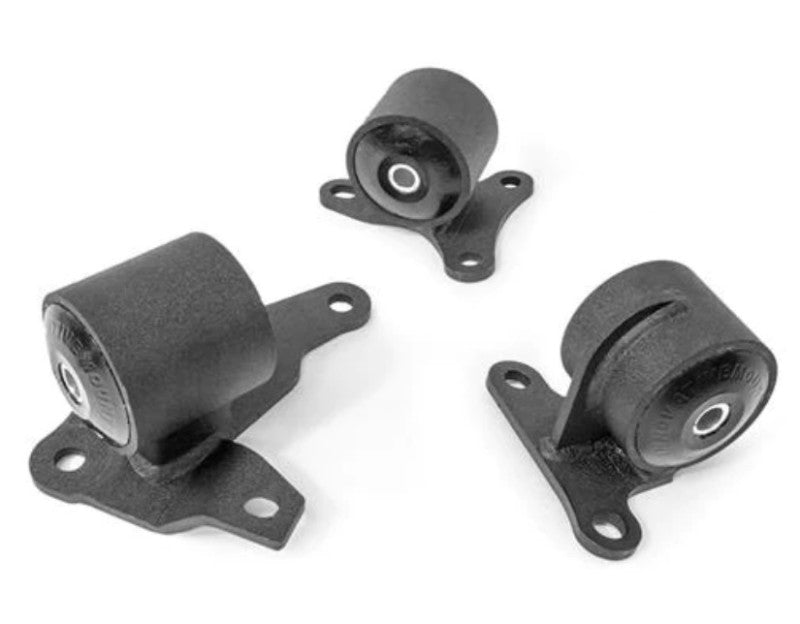 Innovative 90-93 Accord H/F-Serie, schwarze Stahlhalterungen, 85A-Buchsen