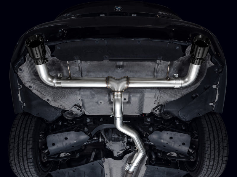 
                      
                        AWE 19–23 BMW 330i / 21–23 BMW 430i Base G2X Track Edition Axle Back Auspuff – Diamantschwarz
                      
                    