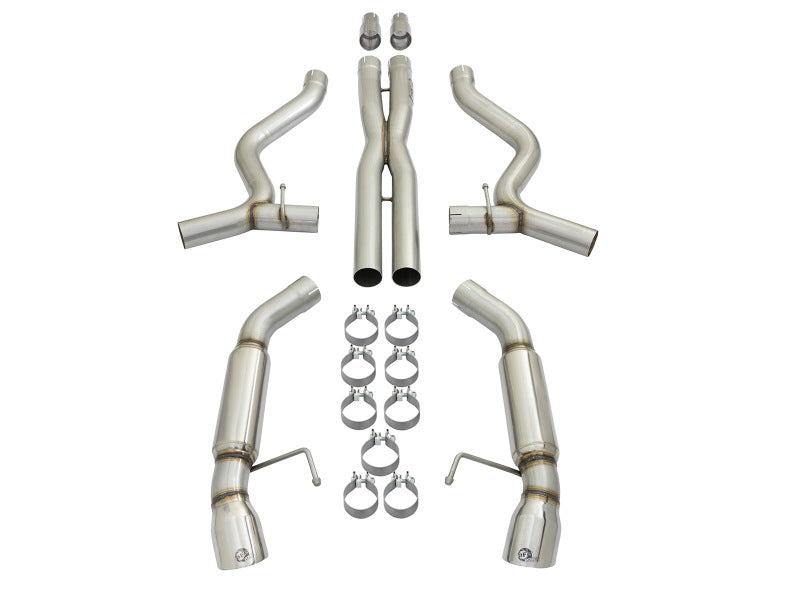 
                      
                        aFe MACHForce XP 3in Aggressive Toned Cat-Back Exhausts w/ Polished Tips 15-17 Ford Mustang V6/V8
                      
                    