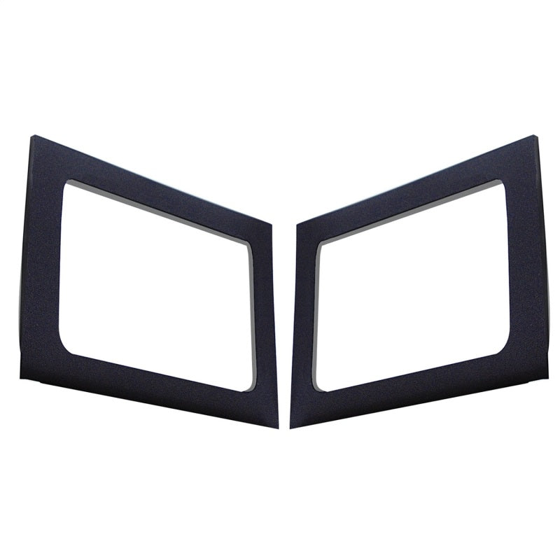 
                      
                        DEI 11-18 Jeep Wrangler JK 4-Door Boom Mat Rear Side Window Trim - 2 Piece - Black
                      
                    