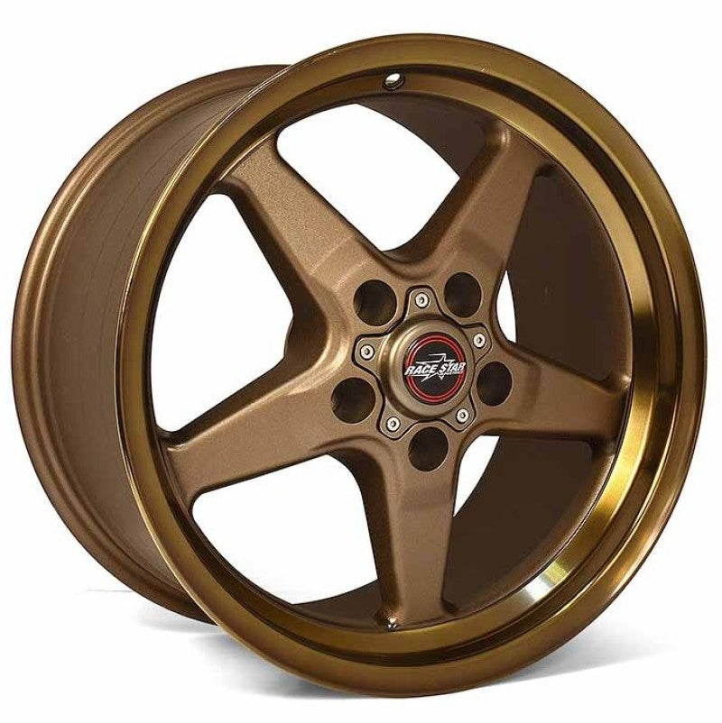 Race Star 92 Drag Star Bracket Racer 17x9.5 5x4.75BC 6.875BS Bronze Wheel