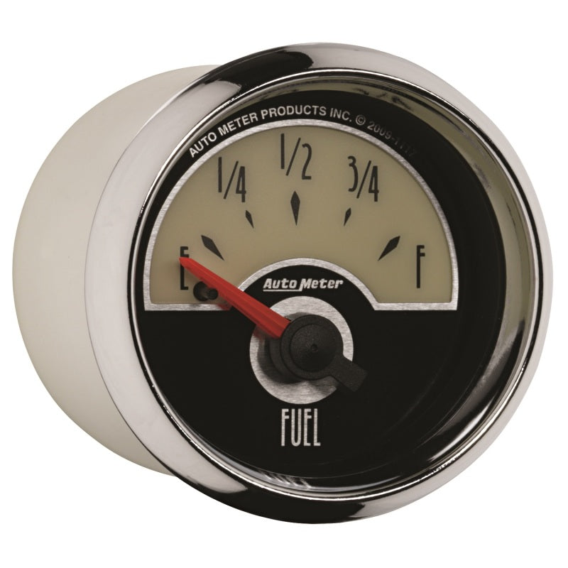 
                      
                        AutoMeter Gauge Fuel Level 2-1/16in. 240 Ohm(e) to 33 Ohm(f) Elec Cruiser
                      
                    