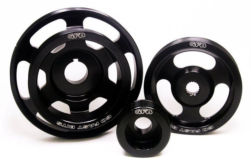 GFB 08+ WRX/STi / 09+ Forester / 03-09 LGT 3-teiliges Riemenscheiben-Kit mit/ohne Untersetzung