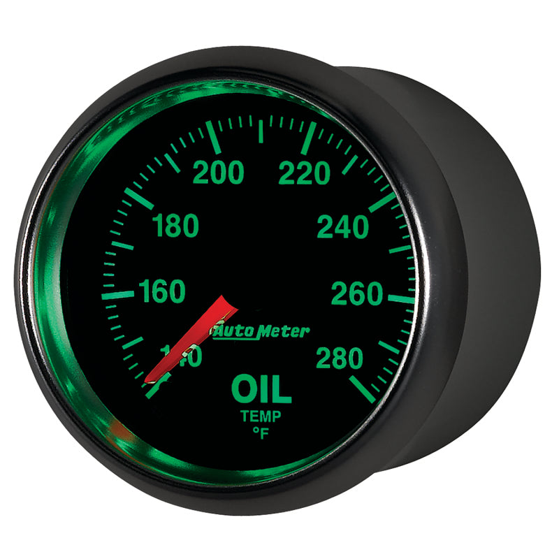 
                      
                        Autometer GS Series 2-1/16in Oil Temperature Gauge 140-280 Degrees Electric Full Sweep
                      
                    