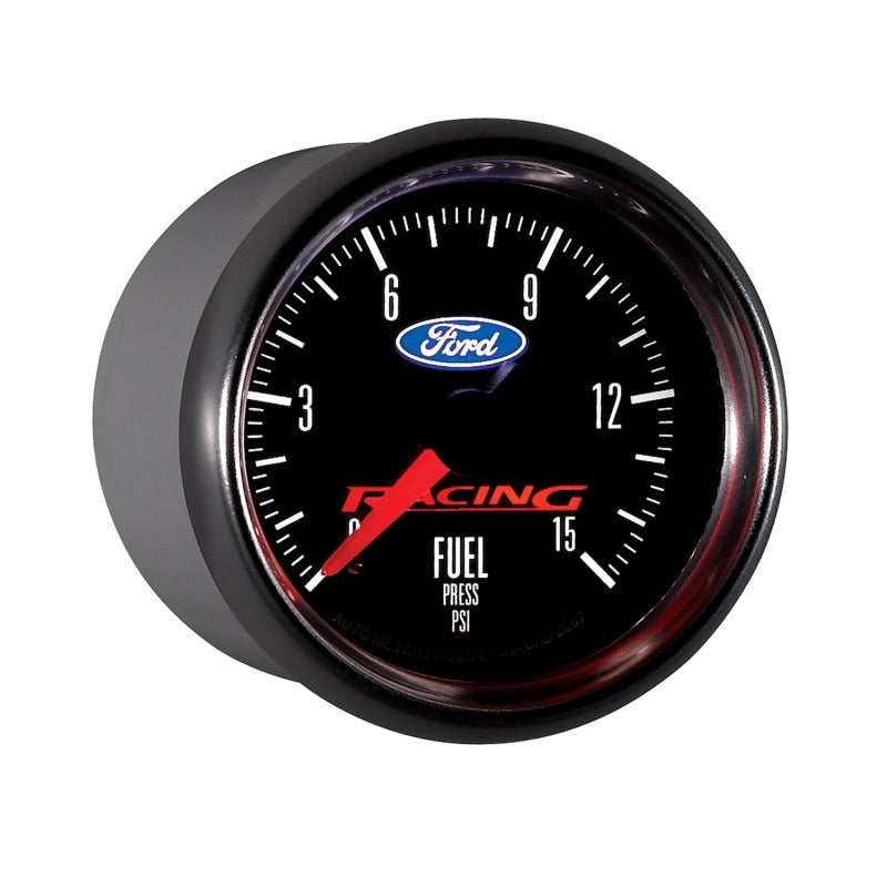 
                      
                        Autometer Ford Racing 52mm Digital Stepper Motor 15PSI Fuel Pressure Gauge
                      
                    