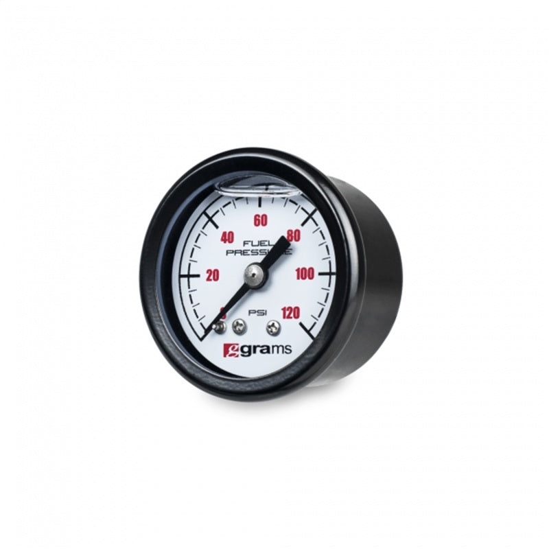 
                      
                        Grams Performance Universal 0-120 PSI Fuel Pressure Gauge - White Face
                      
                    