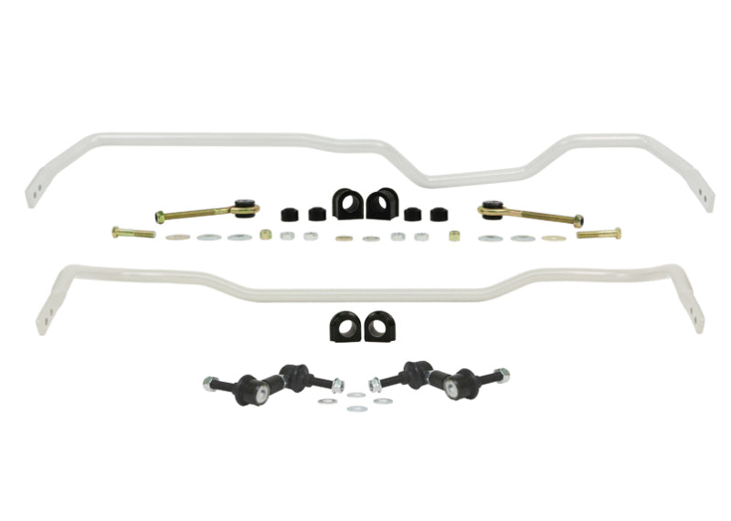 
                      
                        Whiteline 89-93 Nissan Skyline R32 GT-R  Front and Rear Swaybar Kit
                      
                    