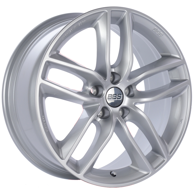 BBS SX 18x8 5x112 ET44 Sport Silver Wheel -82mm PFS/Clip Required