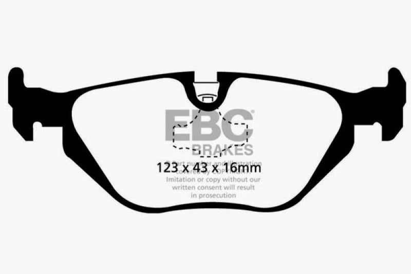 
                      
                        EBC 96-98 BMW Z3 1.9 Greenstuff Rear Brake Pads
                      
                    