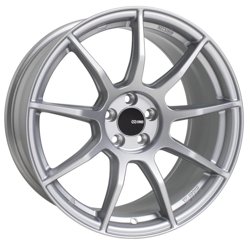 Enkei TS9 18x9.5 5x114.3 30mm Offset 72.6mm Bore Silver Paint