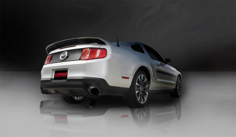 
                      
                        Corsa 2011-2014 Ford Mustang GT/Boss 302 5.0L V8 Black Xtreme Axle-Back Exhaust
                      
                    