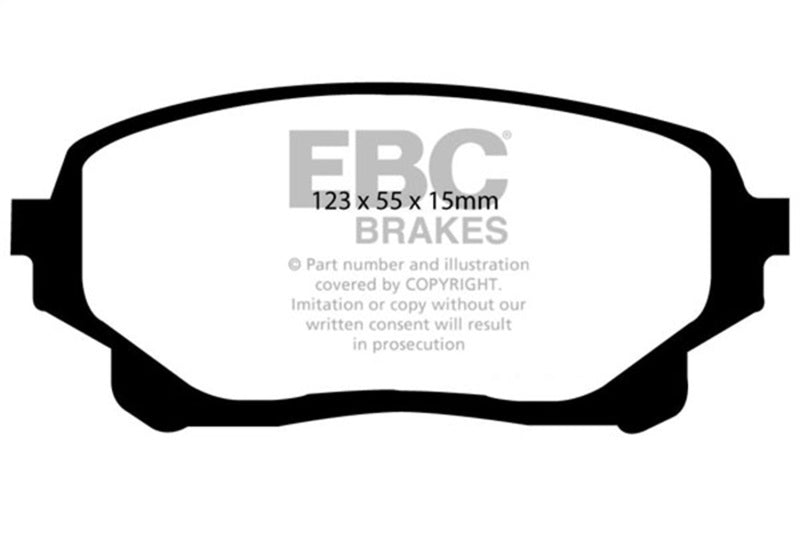 
                      
                        EBC 05-06 Suzuki XL-7 2.7 Greenstuff Front Brake Pads
                      
                    