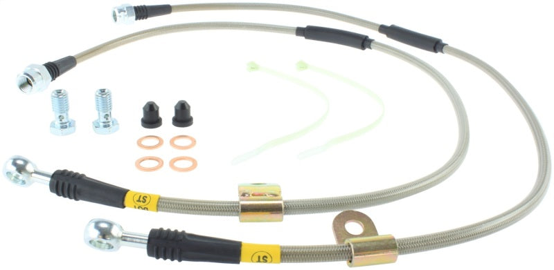 StopTech 00-06 Suburban 2500 2WD / 03-06 4WD / 03-07 Hummer H2 Stainless Steel Front Brake Line Kit