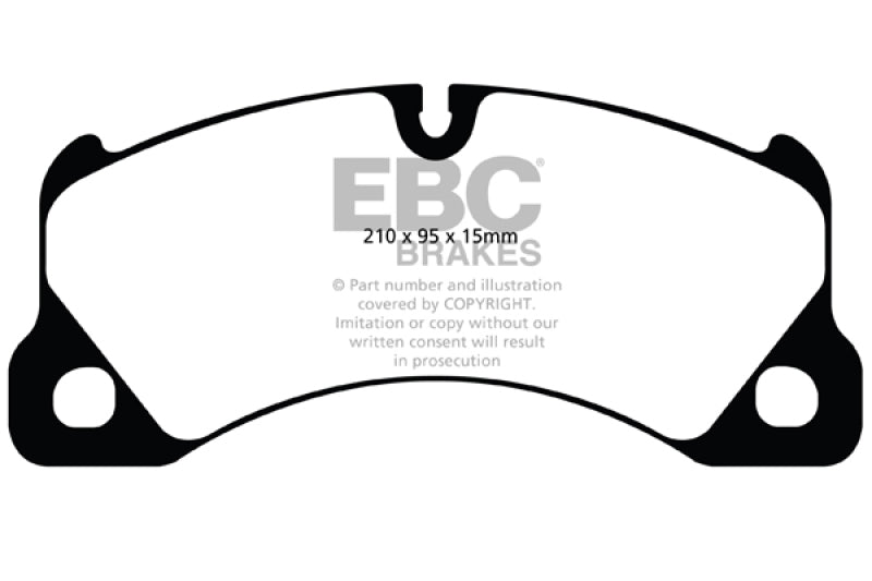 
                      
                        EBC 10+ Porsche Cayenne 3.0 Supercharged Hybrid Extra Duty Front Brake Pads
                      
                    