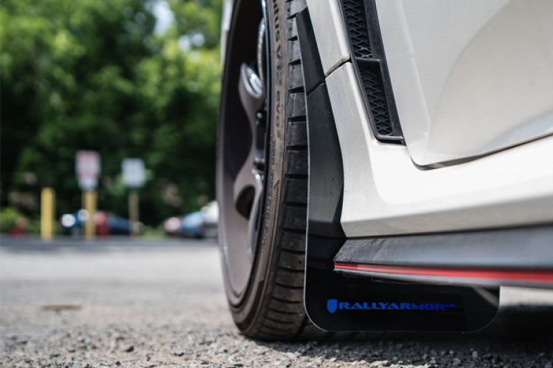 
                      
                        Rally Armor 17-22 Honda Civic Type R Weißer UR-Schmutzfänger mit rotem Logo
                      
                    