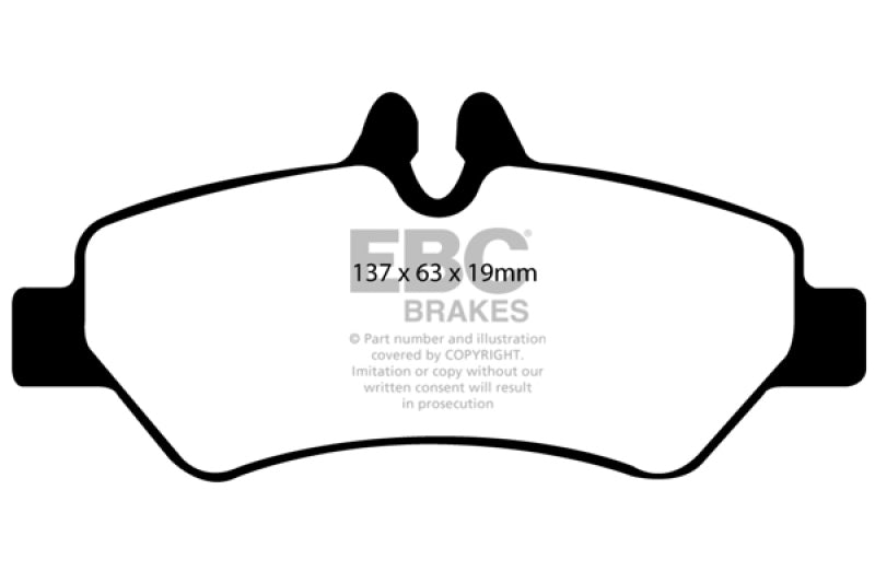 
                      
                        EBC 07+ Dodge Sprinter 2500 Greenstuff Rear Brake Pads
                      
                    