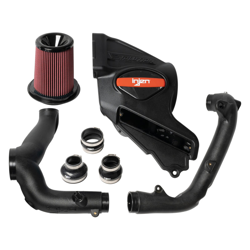 
                      
                        Injen 2021-2022 Ford Bronco V6-2.7L Twin Turbo Evolution Intake (Oiled)
                      
                    