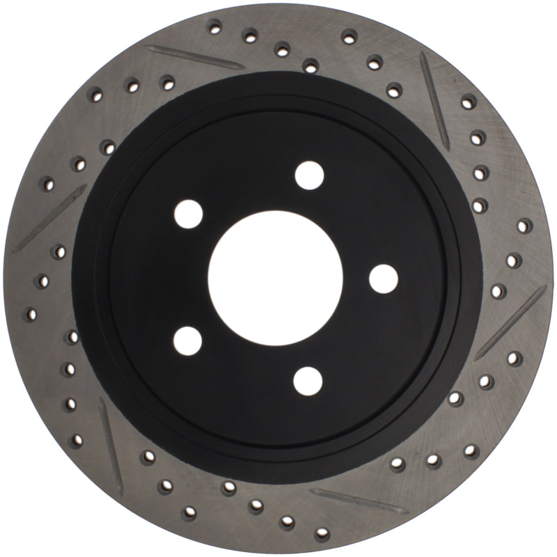 
                      
                        StopTech 05-10 Ford Mustang Slotted & Drilled Left Rear Rotor
                      
                    