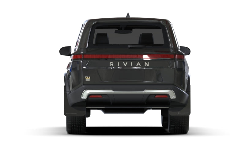 
                      
                        Rally Armor 22-25 Rivian R1S Schwarzer UR-Schmutzfänger mit metallisch schwarzem Logo
                      
                    