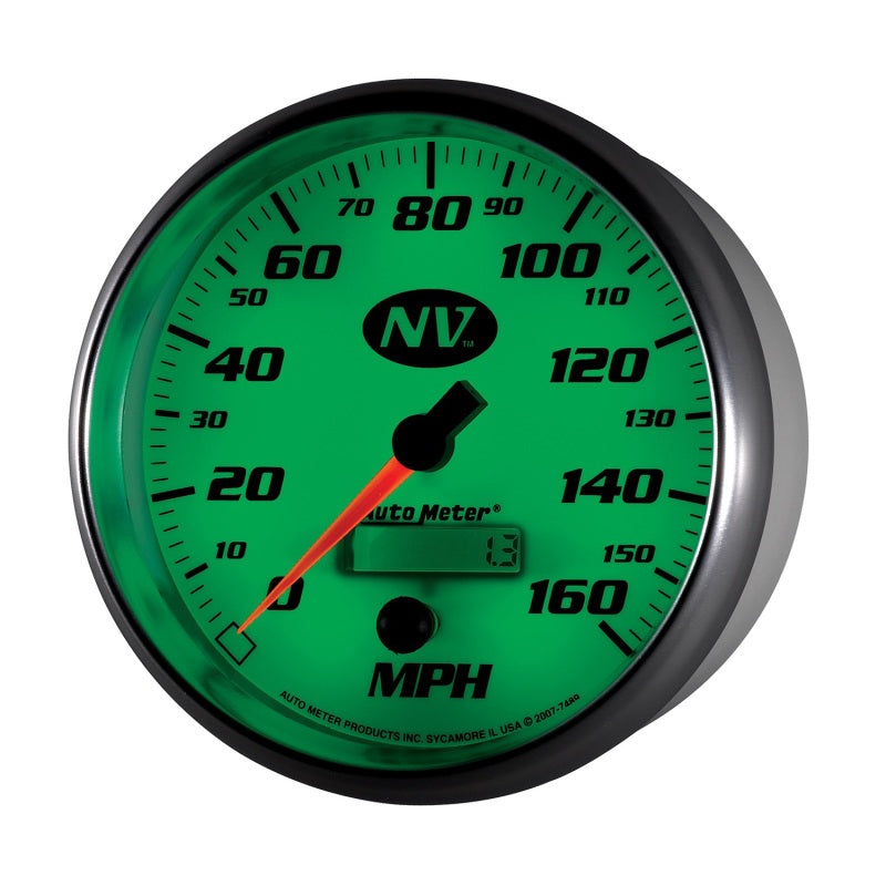 
                      
                        AutoMeter Gauge Speedometer 5in. 160MPH Elec. Programmable NV
                      
                    