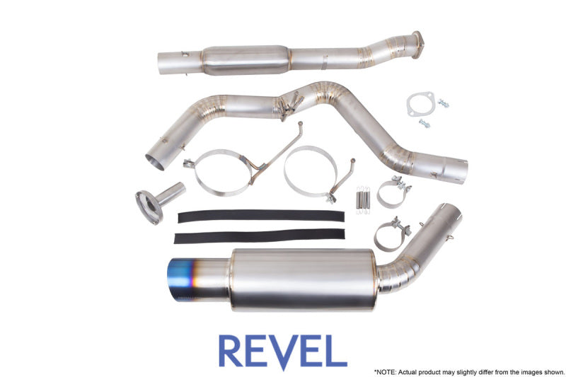 
                      
                        Revel 15-21 WRX/STi 11-14 WRX STi 08-14 WRX Ultra Ti Titanium Single Exit Catback Exhaust
                      
                    