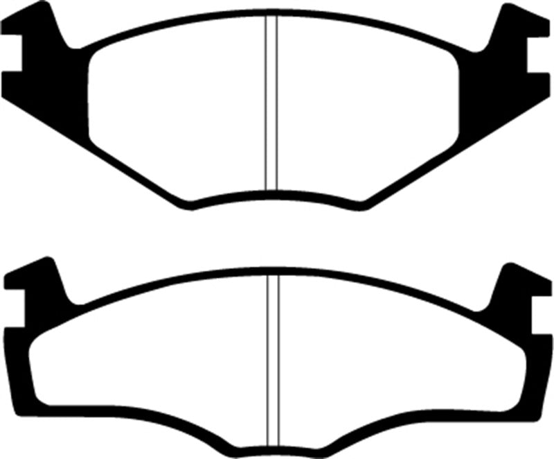 
                      
                        EBC 86-93 Volkswagen Cabriolet 1.8 Greenstuff Front Brake Pads
                      
                    