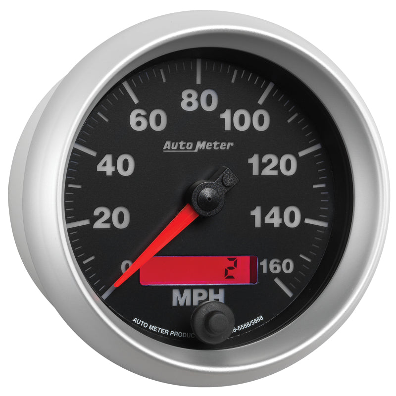 
                      
                        Autometer Electric Programmable 85.7mm Speedometer 160MPH
                      
                    