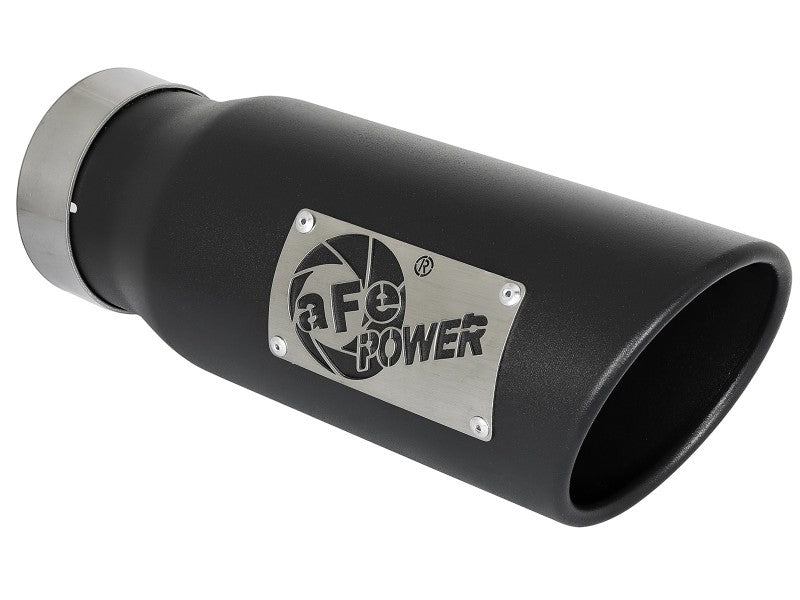 aFe Vulcan Series 3 cale 304SS Cat-Back z czarnymi końcówkami 15-20 Ford F-150 V6 2,7L/3,5L(tt) / V8 5,0L