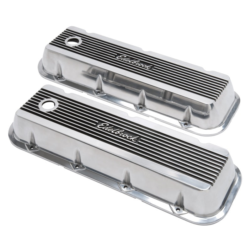 
                      
                        Edelbrock Valve Cover Elite II Chevrolet 1965 and Later 396-502 Big Block V8 Polished
                      
                    