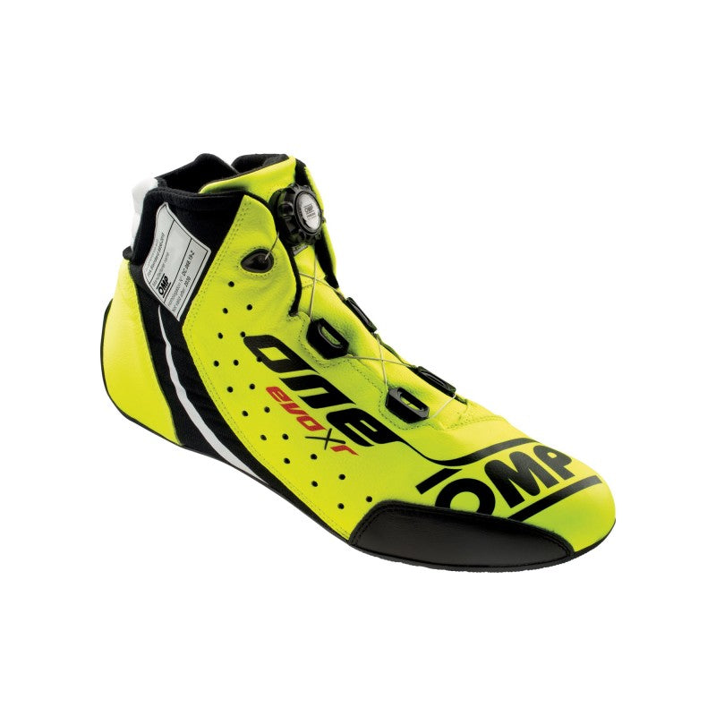 OMP One Evo X R Shoes Fluorescent Yellow - Size 41 (Fia 8856-2018)