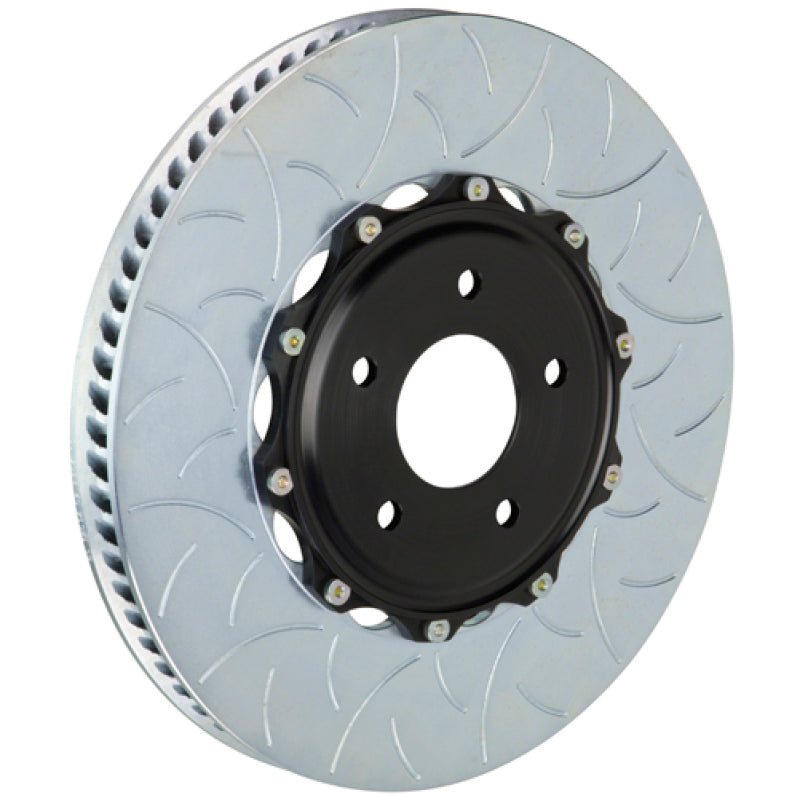 Brembo 02-05 996 Turbo (PCCB Eqpt) Fr 2-teilige Scheiben 350x34 2-teiliger Rotor geschlitzt Typ3
