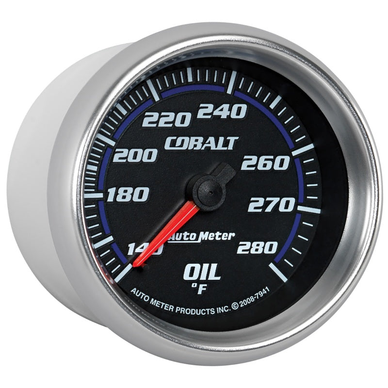 
                      
                        Autometer Cobalt 66.7mm 140-280 Degree F Mechanical Oil Temperature Gauge
                      
                    