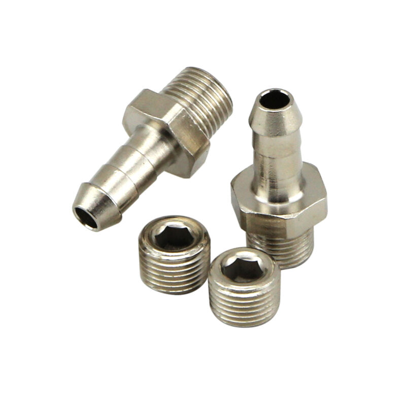 Turbosmart 1/8 Zoll NPT 6 mm Schlauchanschlussstücke und Rohlinge