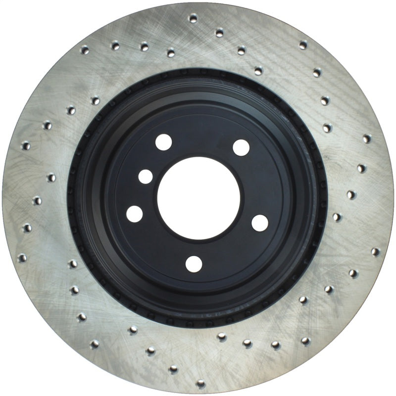 StopTech Sport Cross Drilled Brake Rotor - Front Left