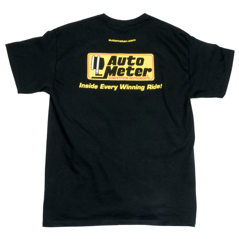 
                      
                        Autometer Black Competition Instruments T-Shirt - Large
                      
                    