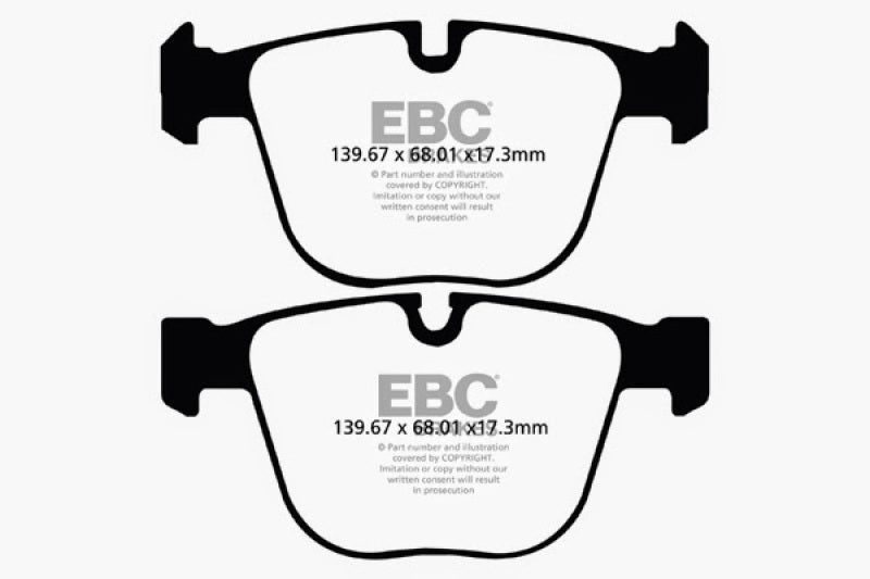 
                      
                        EBC 11+ BMW (Alpina) B7 xDrive 4.4 Turbo Bluestuff Rear Brake Pads
                      
                    