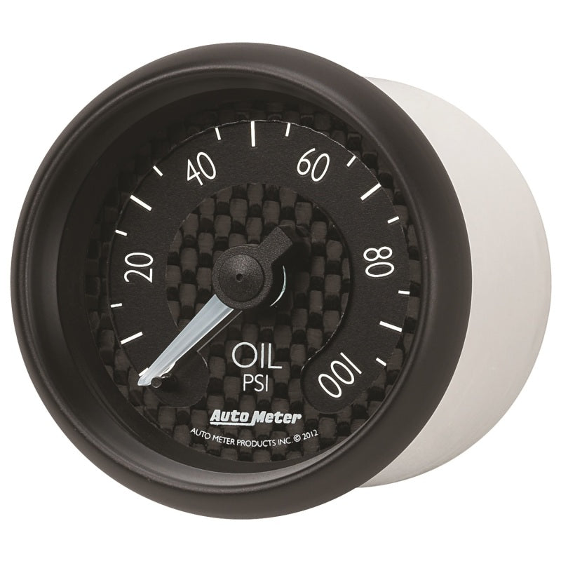 
                      
                        Autometer GT Series 52mm Mechanical 0-100 psi Oil Pressure Gauge
                      
                    