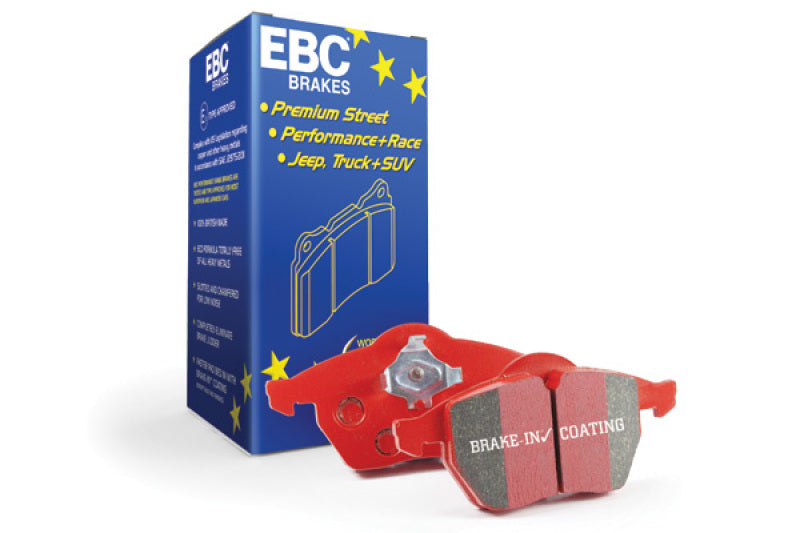 
                      
                        EBC 10-15 Honda CR-Z 1.5LL Hybrid Redstuff Front Brake Pads
                      
                    