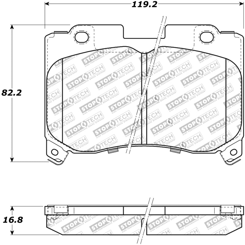 
                      
                        StopTech Performance 5/93-98 Toyota Supra Turbo Front Brake Pads
                      
                    