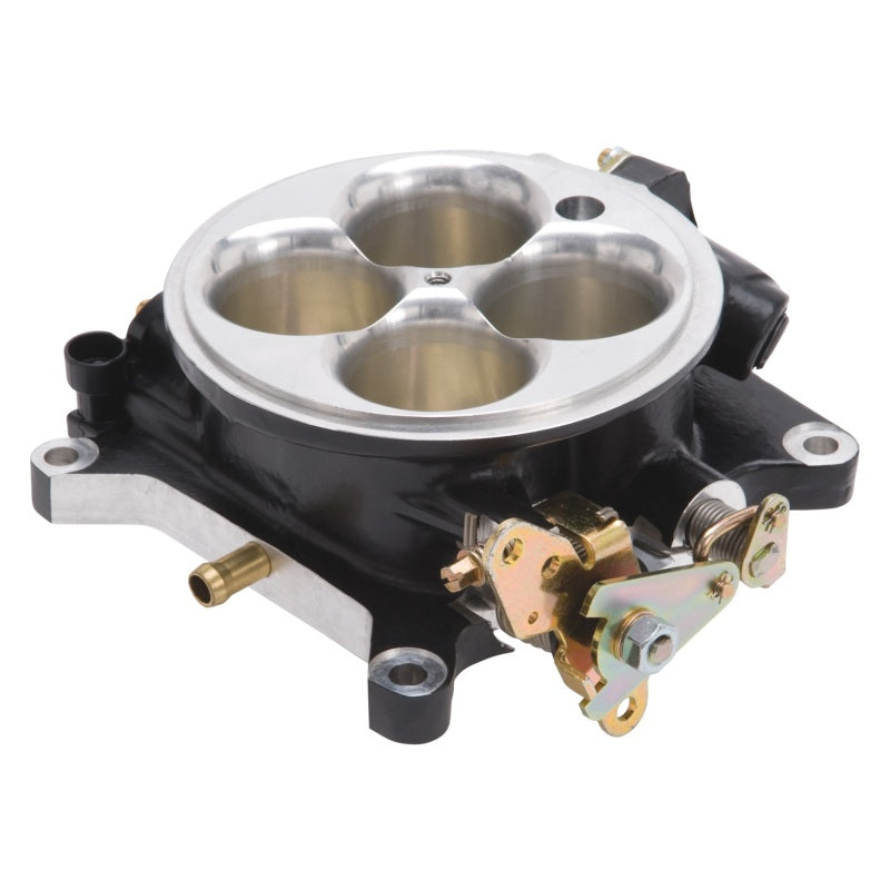 Edelbrock Throttle Body 4-Barrel 4150 Style Flange 1 75In Bores Includes Gm/DeLPHi Iac