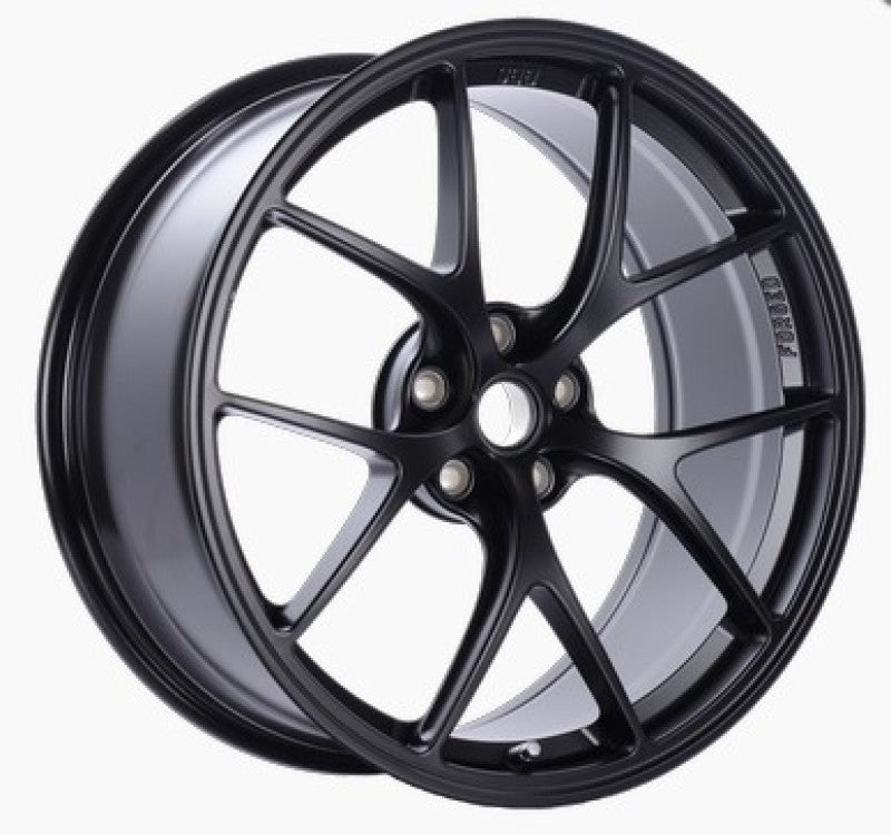 BBS FI 20x8.75 5x114.3 ET44 CB67 Black Satin Wheel -82mm PFS/Clip Req