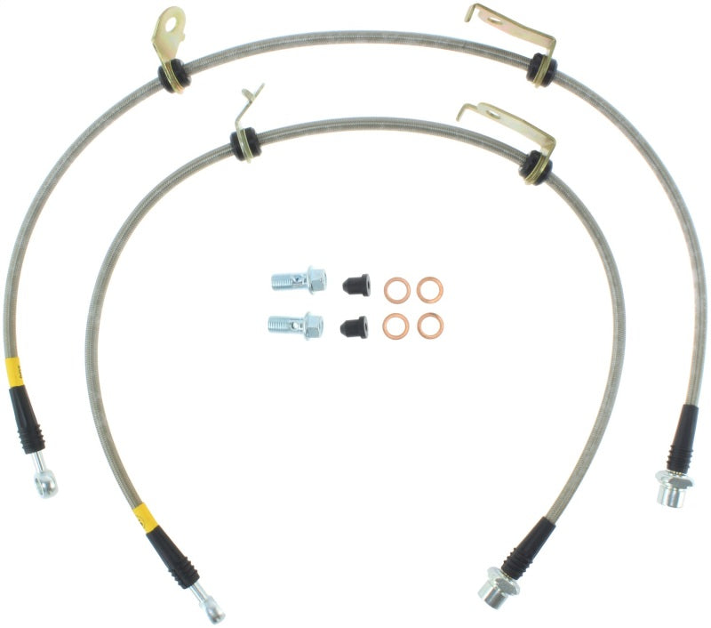 
                      
                        StopTech 11-17 Lexus CT200h Stainless Steel Front Brake Lines
                      
                    