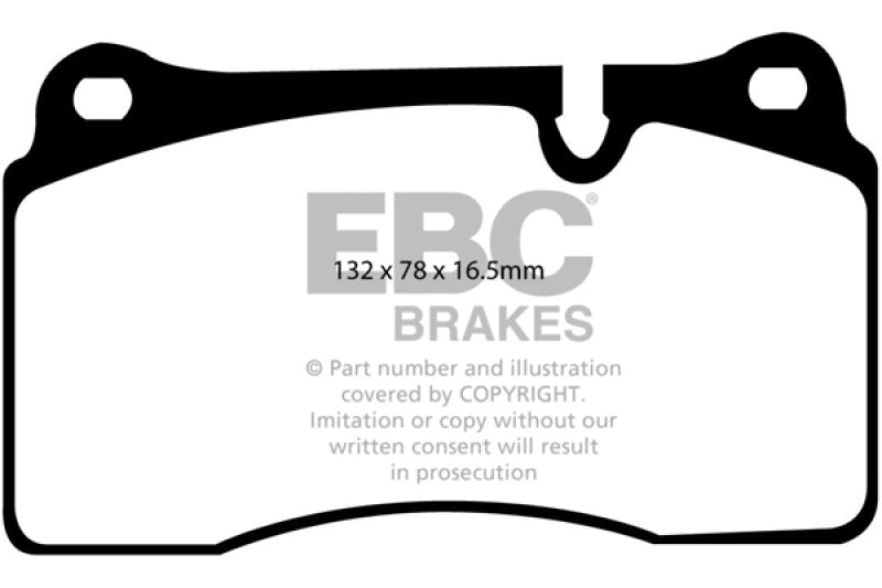 
                      
                        EBC 05-09 Land Rover Range Rover 4.2 Supercharged Extra Duty Front Brake Pads
                      
                    