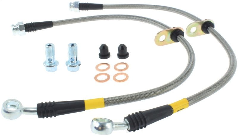 StopTech 02-06 Acura RSX / 04-09 TSX / 03-07 Accord / 09 Accord Coupé & Limousine, hintere SS-Bremsleitungen